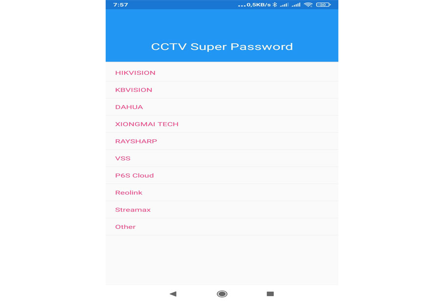 CCTV Super Password New Version All Brand