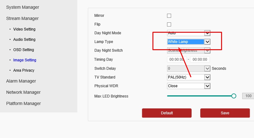 How To Ip Camera Night Mode Change - NVR IPCAMERA SECURITY