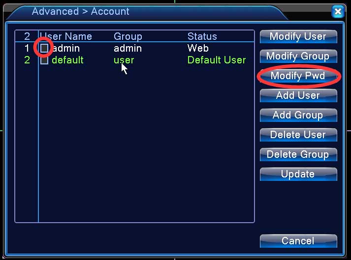 How to Change System’s Password? XMEYE