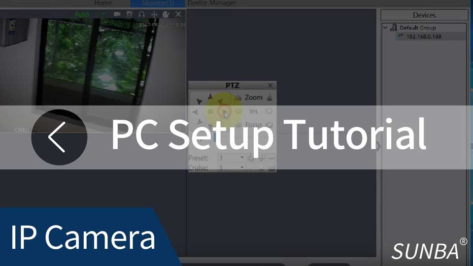 How To Setup Sunba IP Camera