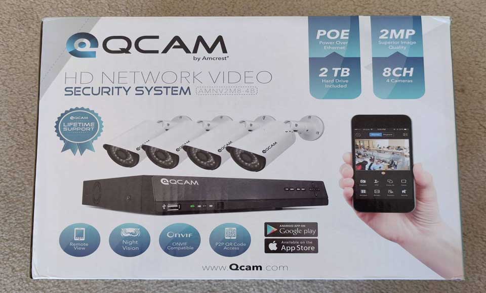 QCAM NVR Setup and User Guide