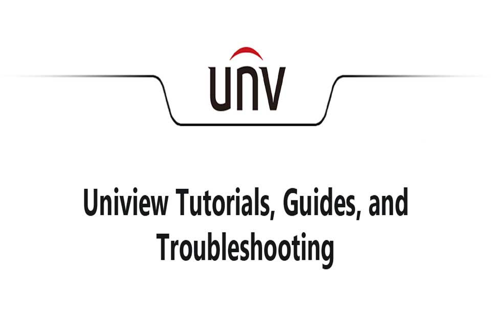 Using Your Uniview NVR