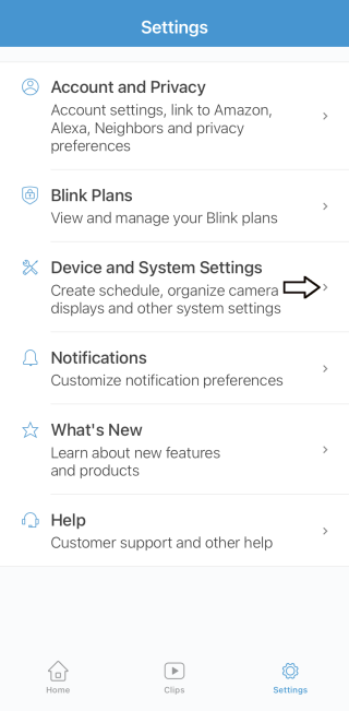 Temperature Unit selector