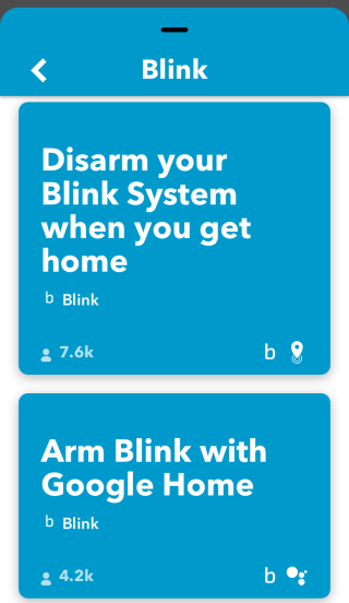 Disarm your Blink System