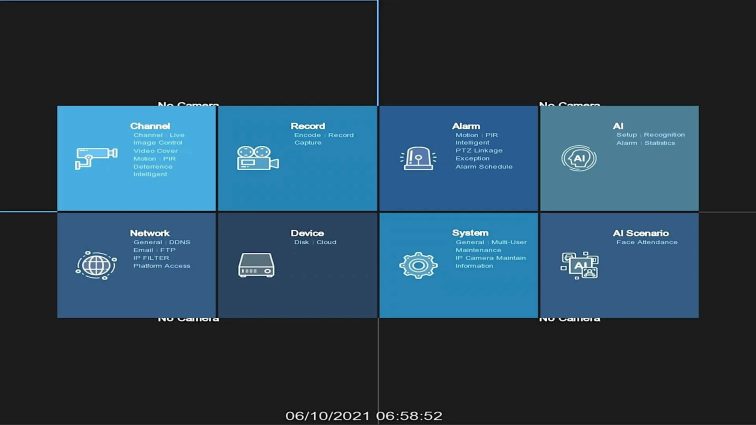 IPVAULT1128PR startup menu