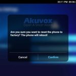 Factory Reset Akuvox Devices v2