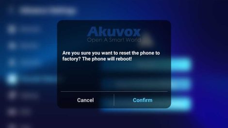 Factory Reset Akuvox Devices v2