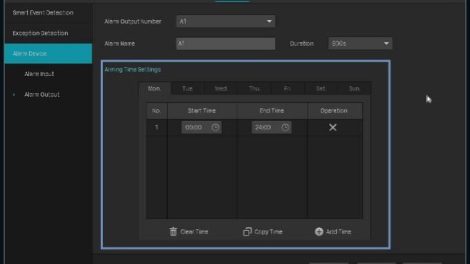 How to connect alarm device to VIGI NVR